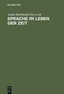 Bild: Sprache im Leben der Zeit - De Gruyter