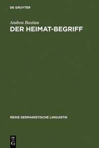 Abbildung von: Der Heimat-Begriff - De Gruyter