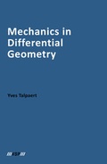 Bild: Mechanics in Differential Geometry - VSP International Science Publishers