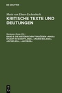 Cover: Die historischen Tragödien »Maria Stuart in Schottland«, »Marie Roland«, »Richelieu«, »Jacobäa« - De Gruyter