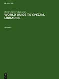 Cover: World Guide to Special Libraries - De Gruyter