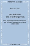 Cover: Patriotismus und Weltb&uuml;rgertum - De Gruyter
