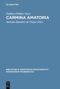 Cover: Carmina amatoria - De Gruyter