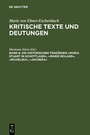 Cover: Marie von Ebner-Eschenbach: Kritische Texte und Deutungen / Die historischen Tragödien »Maria Stuart in Schottland«, »Marie Roland«, »Richelieu«, »Jacobäa« - De Gruyter