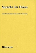 Cover: Sprache im Fokus - De Gruyter
