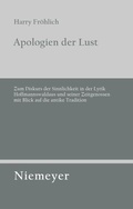 Cover: Apologien der Lust - De Gruyter