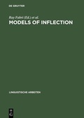 Cover: Models of Inflection - De Gruyter