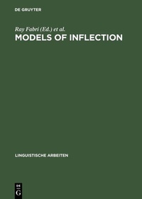 Enlarge image Cover: Models of Inflection - De Gruyter