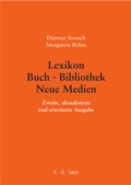 Cover: Lexikon Buch - Bibliothek - Neue Medien - De Gruyter Saur