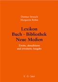 Cover: Lexikon Buch - Bibliothek - Neue Medien - De Gruyter Saur