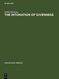 Cover: The Intonation of Givenness - De Gruyter