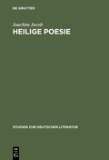 Cover: Heilige Poesie - De Gruyter