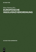 Cover: Europ&auml;ische Insolvenzverordnung - De Gruyter