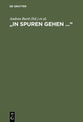 Cover: "In Spuren gehen ..." - De Gruyter