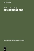 Cover: Mysterienrede - De Gruyter