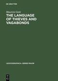 Cover: The Language of Thieves and Vagabonds - De Gruyter
