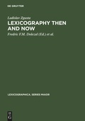 Cover: Lexicography Then and Now - De Gruyter