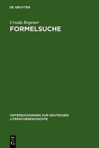 Enlarge image Cover: Formelsuche - De Gruyter