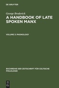 Cover: Phonology - De Gruyter