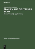 Cover: Spanien aus deutscher Sicht - De Gruyter