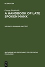 Cover: Grammar and Text - De Gruyter