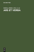 Cover: Ars et Verba - De Gruyter