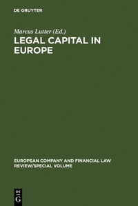 Abbildung von: Legal Capital in Europe - De Gruyter