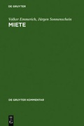 Cover: Miete - De Gruyter
