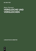 Cover: Vergleiche und Vergleichen - De Gruyter