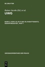 Cover: Vor &sect; 13; &sect;&sect; 13 bis 30; Rabattgesetz; Gesamtregister - De Gruyter