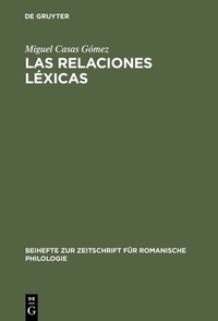 Abbildung von: Las relaciones léxicas - De Gruyter