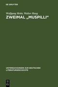 Cover: Zweimal "Muspilli" - De Gruyter