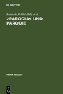 Cover: >Parodia< und Parodie - De Gruyter