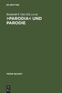 Cover: >Parodia< und Parodie - De Gruyter