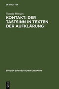 Cover: Kontakt: Der Tastsinn in Texten der Aufkl&auml;rung - De Gruyter