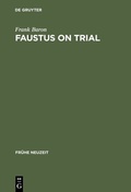 Cover: Faustus on Trial - De Gruyter