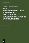 Cover: J - L - De Gruyter