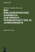 Cover: Pe - Schr - De Gruyter