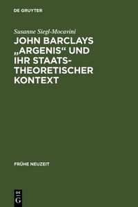 Abbildung von: John Barclays "Argenis" und ihr staatstheoretischer Kontext - De Gruyter