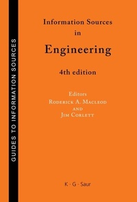 Enlarge image Cover: Information Sources in Engineering - De Gruyter Saur