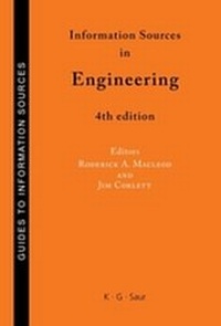 Enlarge image Cover: Information Sources in Engineering - De Gruyter