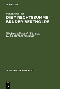 Enlarge image Cover: Text der Fassungen - De Gruyter