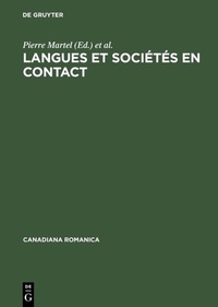 Abbildung von: Langues et sociétés en contact - De Gruyter
