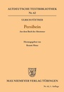 Cover: Persibein - De Gruyter