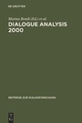 Cover: Dialogue Analysis 2000 - De Gruyter