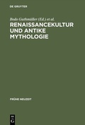 Cover: Renaissancekultur und antike Mythologie - De Gruyter