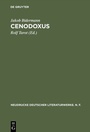 Cover: Cenodoxus - De Gruyter