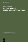 Cover: Elementare Literatursoziologie - De Gruyter