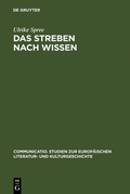 Cover: Das Streben nach Wissen - De Gruyter
