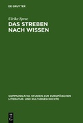 Cover: Das Streben nach Wissen - De Gruyter